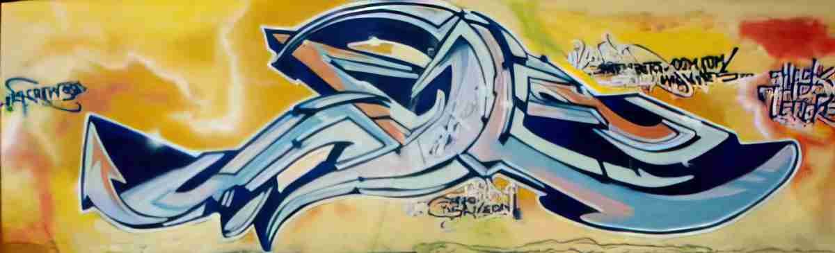 Street Art 3635 3628 GRAFFITI A4 Photo Print