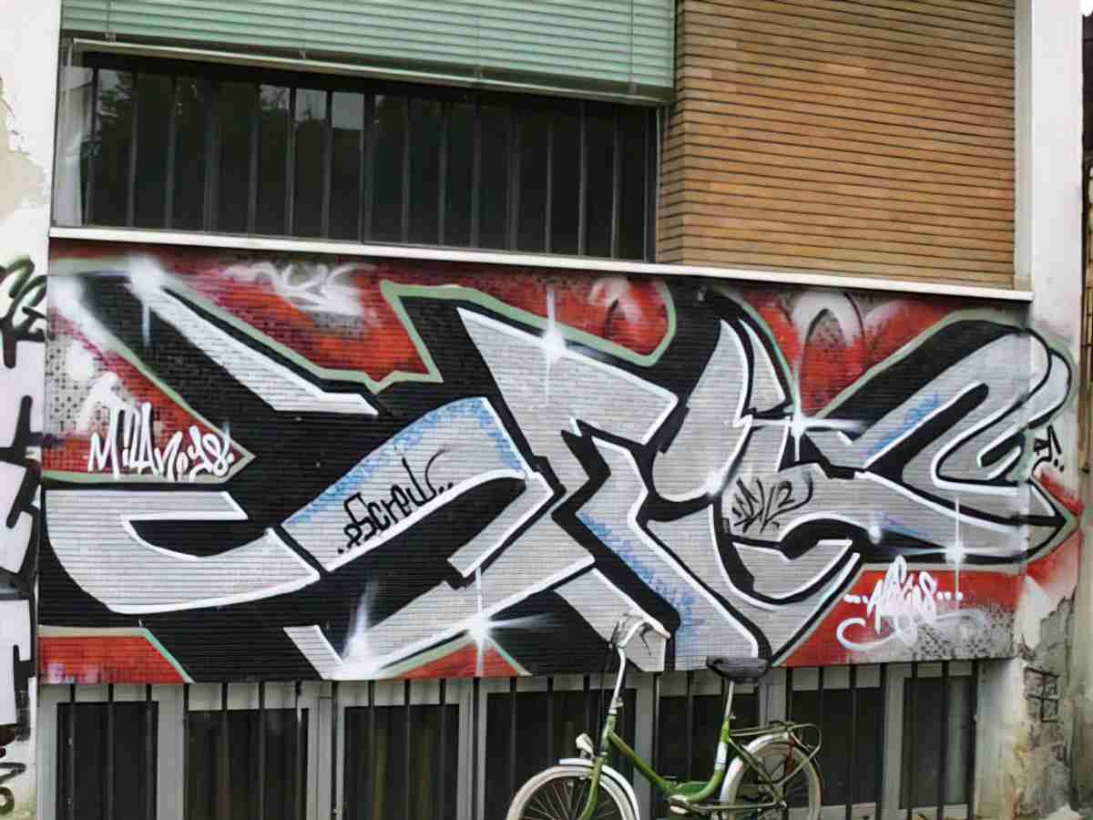 Street Art 3636 3629 GRAFFITI A4 Photo Print