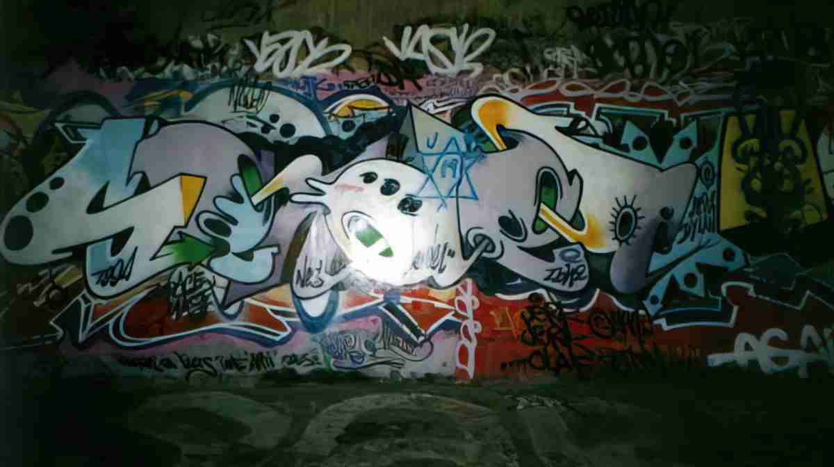 Street Art 3639 3632 GRAFFITI A4 Photo Print