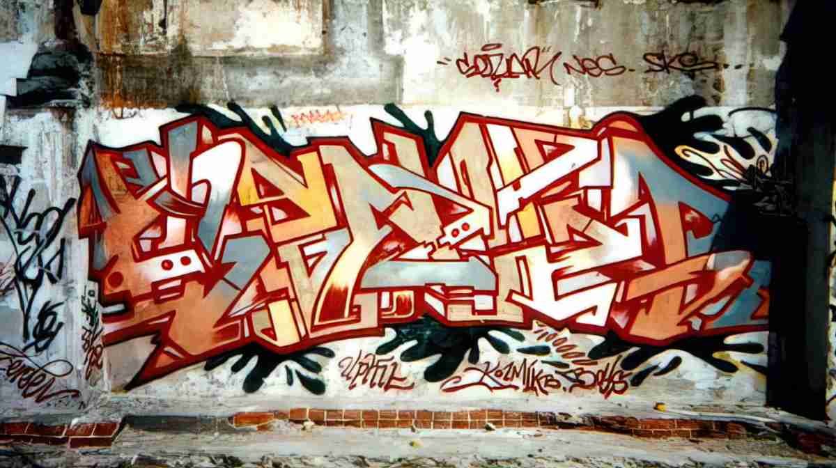 Street Art 3642 3635 GRAFFITI A4 Photo Print