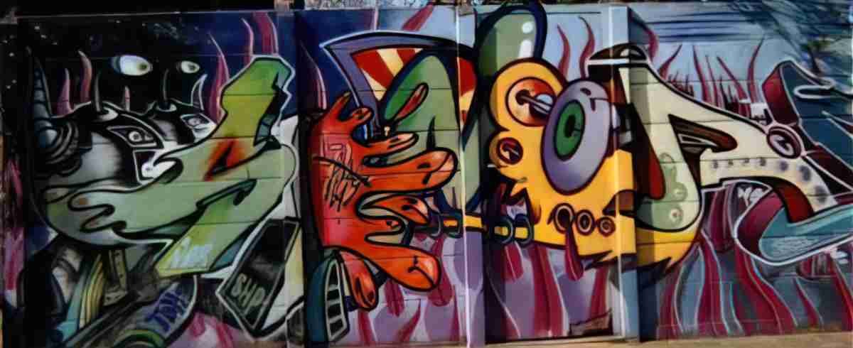 Street Art 3658 3651 GRAFFITI A4 Photo Print