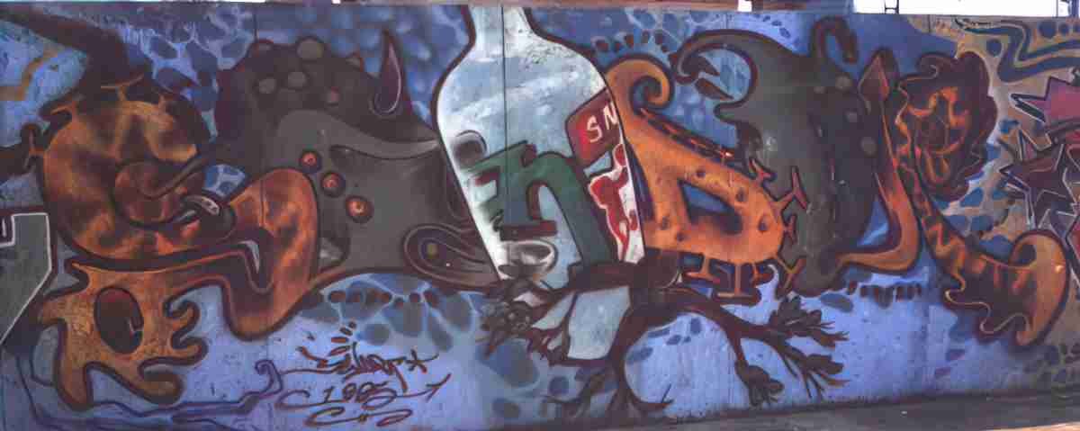 Street Art 3668 3661 GRAFFITI A4 Photo Print