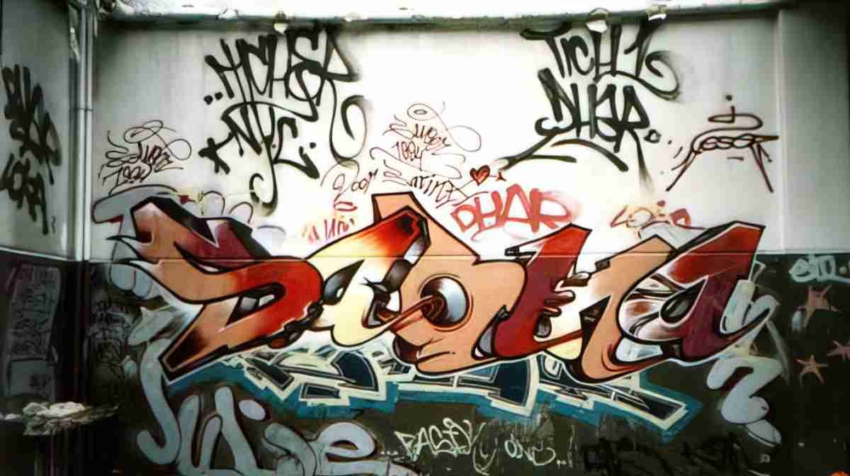 Street Art 3679 3672 GRAFFITI A4 Photo Print