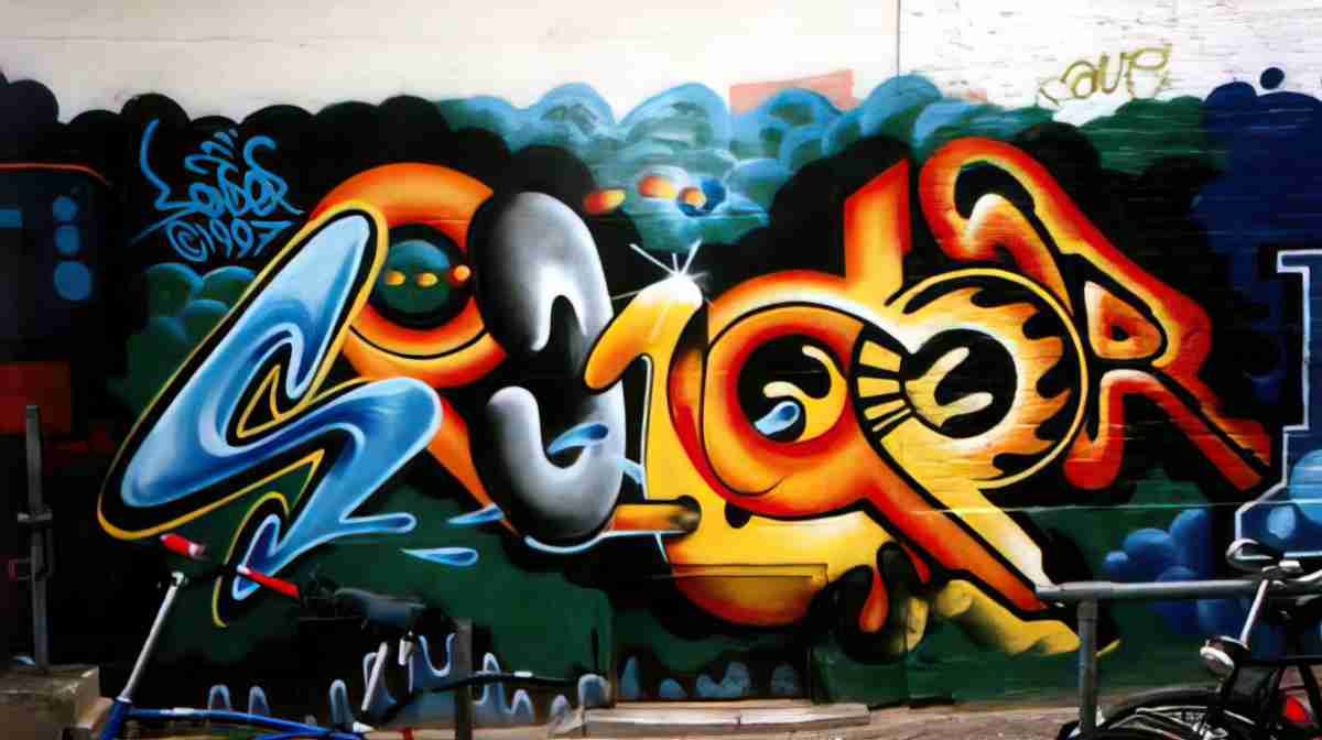 Street Art 3680 3673 GRAFFITI A4 Photo Print