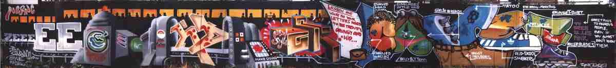 Street Art 3681 3674 GRAFFITI A4 Photo Print