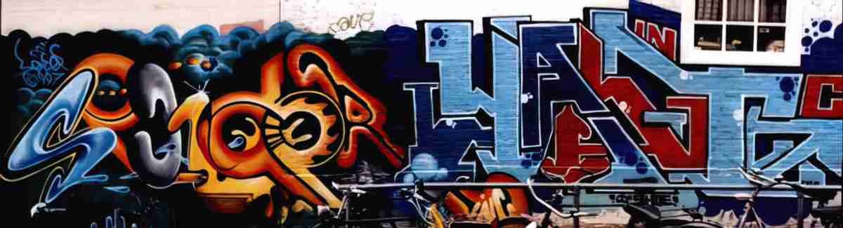Street Art 3690 3683 GRAFFITI A4 Photo Print