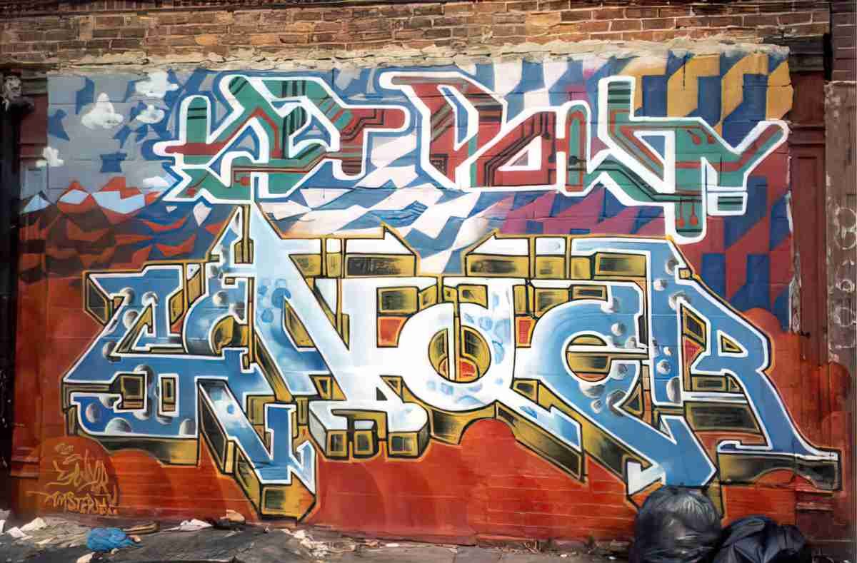 Street Art 3692 3685 GRAFFITI A4 Photo Print