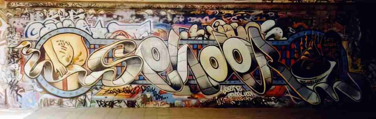 Street Art 3696 3689 GRAFFITI A4 Photo Print