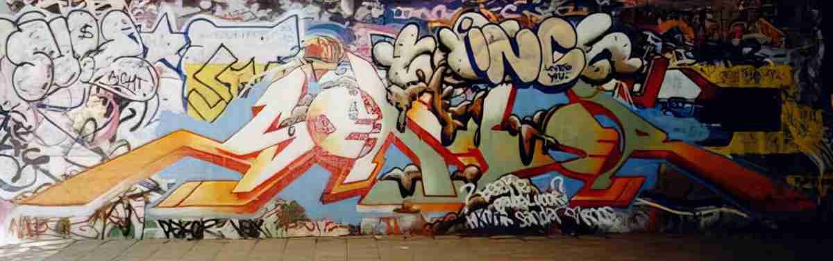 Street Art 3697 3690 GRAFFITI A4 Photo Print