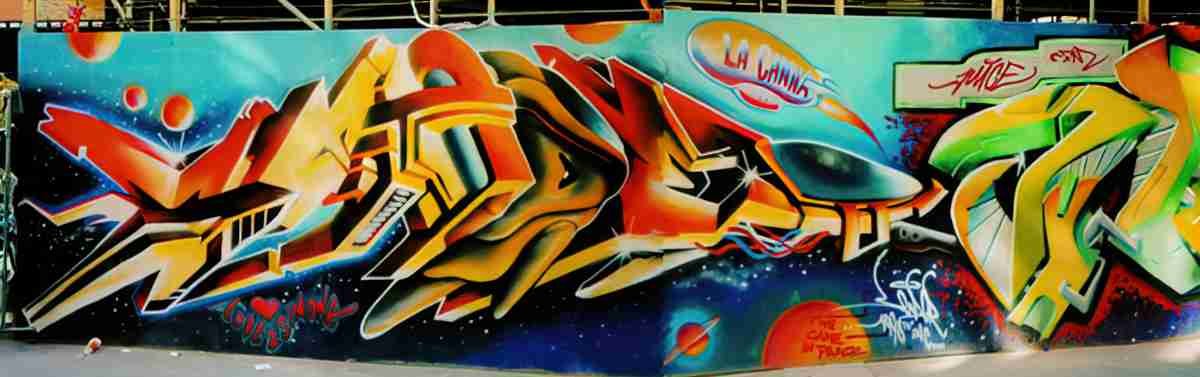 Street Art 3698 3691 GRAFFITI A4 Photo Print