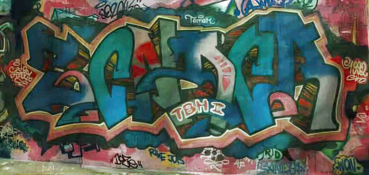 Street Art 3702 3695 GRAFFITI A4 Photo Print
