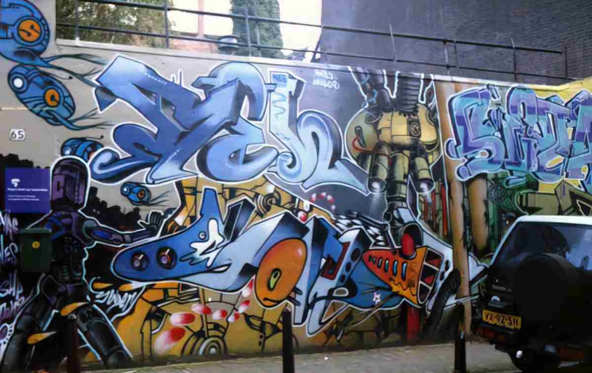 Street Art 3704 3697 GRAFFITI A4 Photo Print