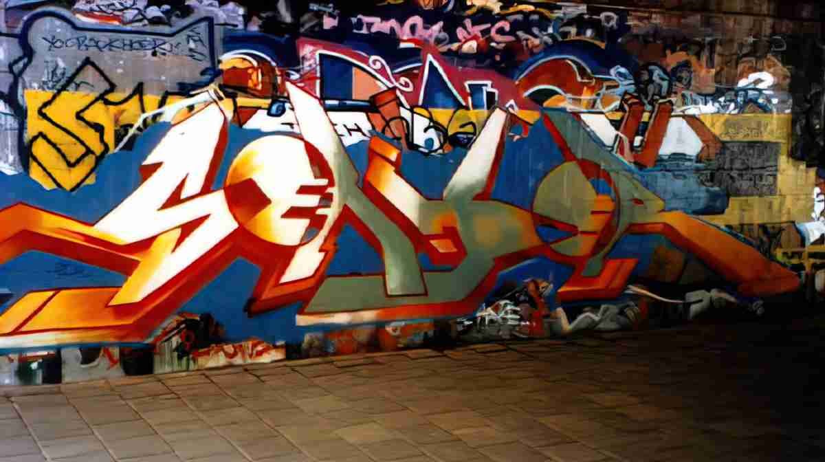 Street Art 3711 3704 GRAFFITI A4 Photo Print