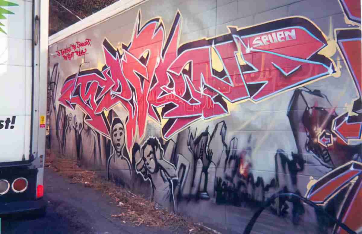 Street Art 3718 3712 GRAFFITI A4 Photo Print
