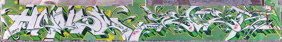 Street Art 3728 3722 GRAFFITI A4 Photo Print