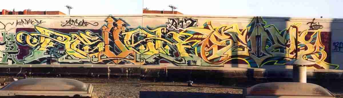 Street Art 3742 3736 GRAFFITI A4 Photo Print