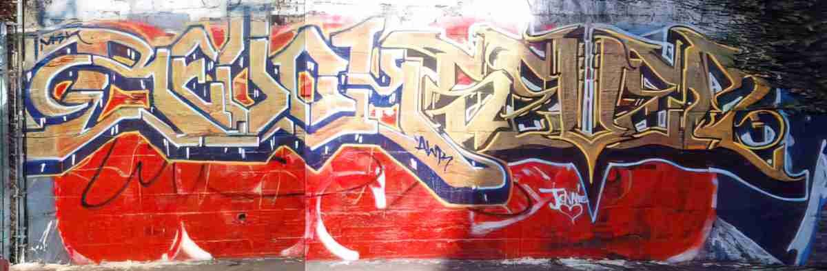 Street Art 3744 3738 GRAFFITI A4 Photo Print