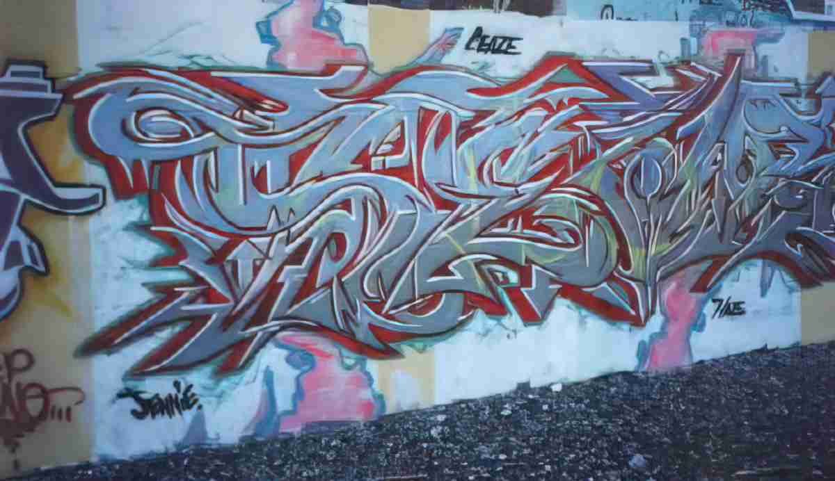 Street Art 3748 3742 GRAFFITI A4 Photo Print