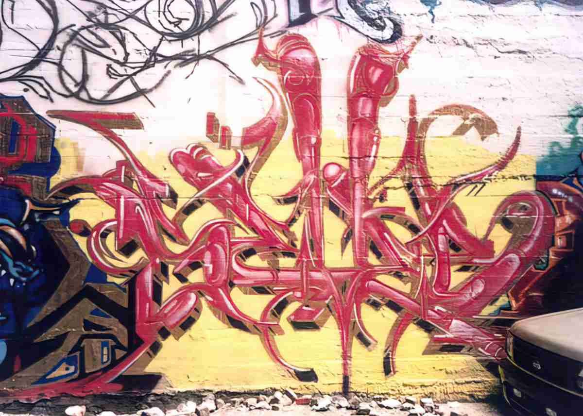Street Art 3752 3746 GRAFFITI A4 Photo Print