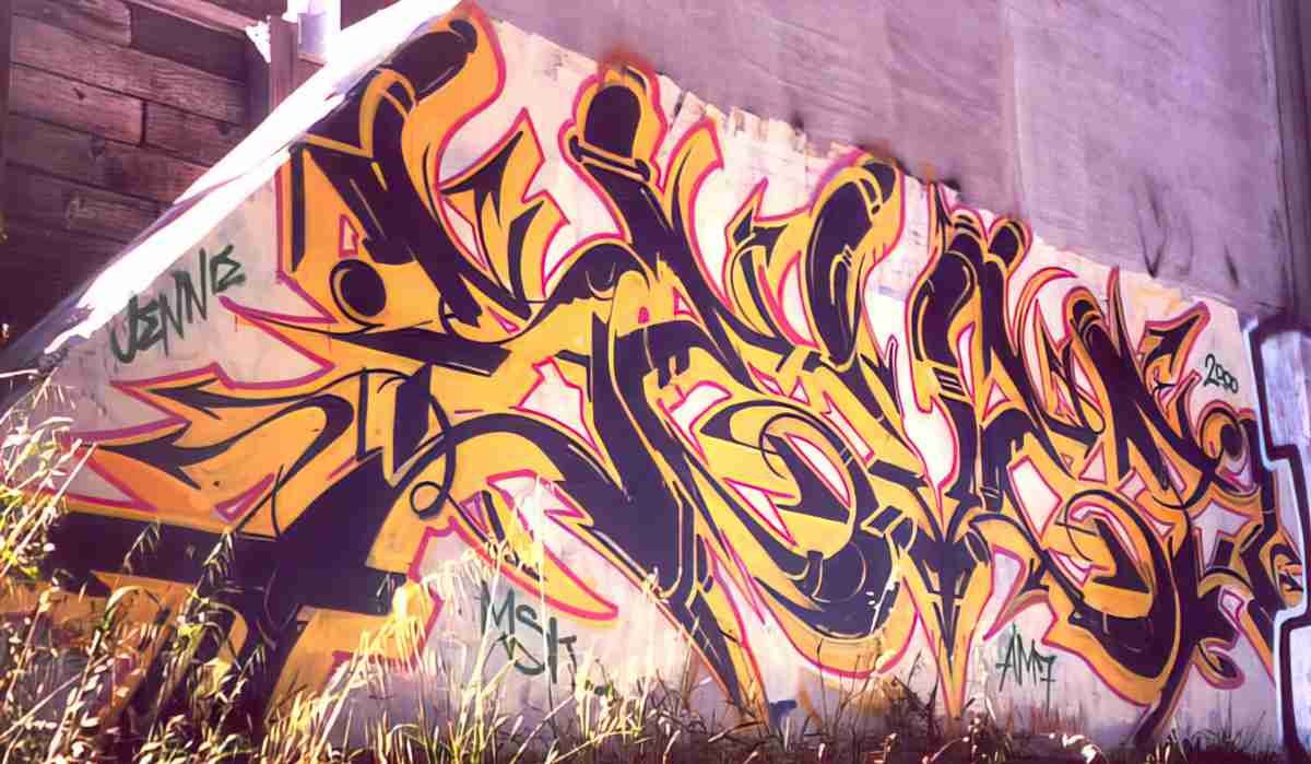 Street Art 3756 3750 GRAFFITI A4 Photo Print