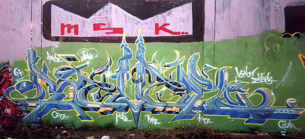 Street Art 3758 3752 GRAFFITI A4 Photo Print