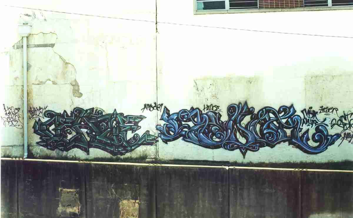 Street Art 3773 3767 GRAFFITI A4 Photo Print
