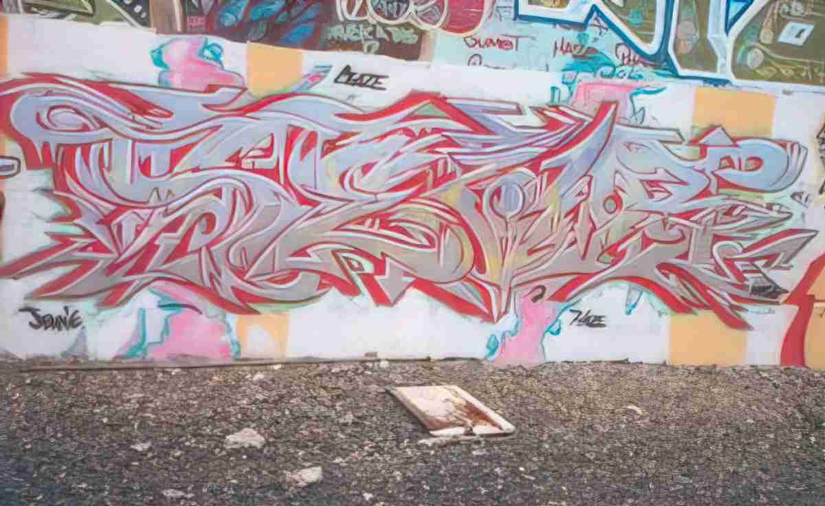 Street Art 3779 3773 GRAFFITI A4 Photo Print