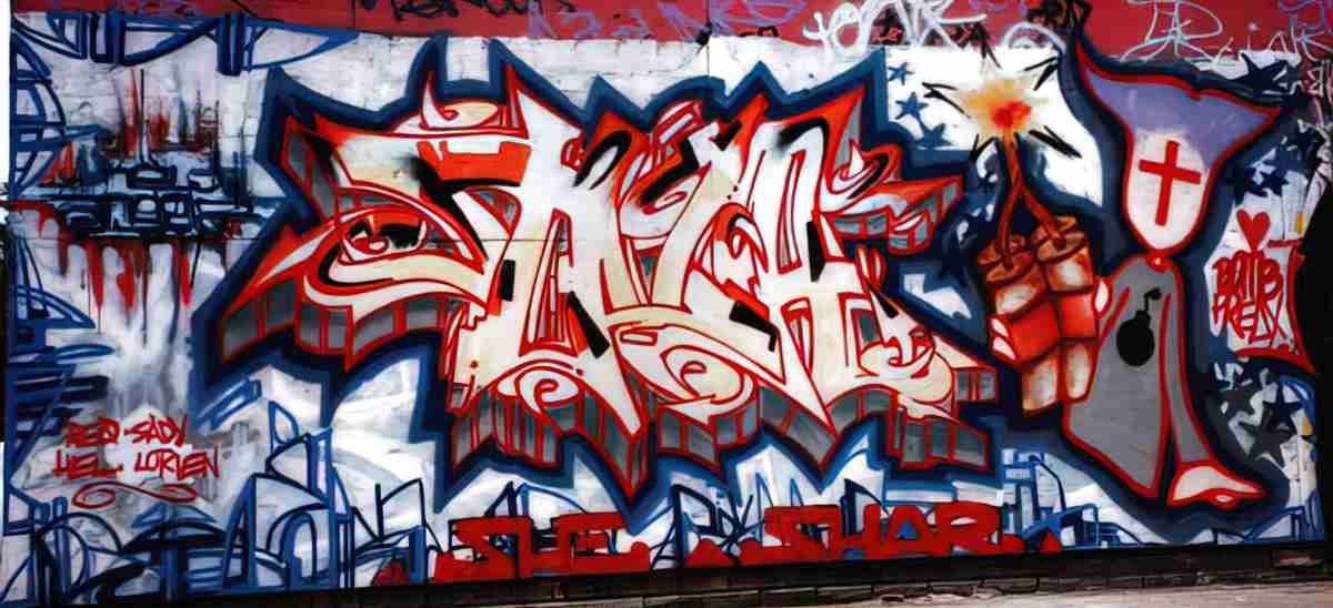 Street Art 3818 3812 GRAFFITI A4 Photo Print