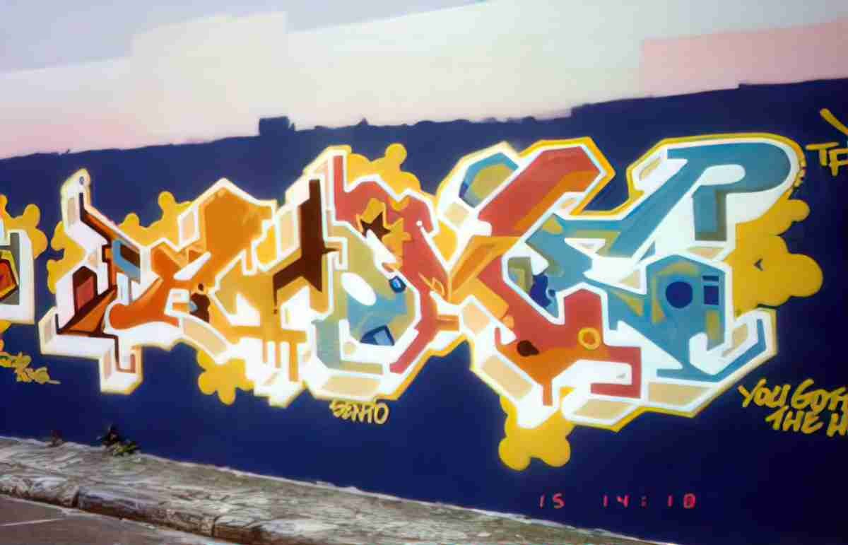 Street Art 3839 3833 GRAFFITI A4 Photo Print