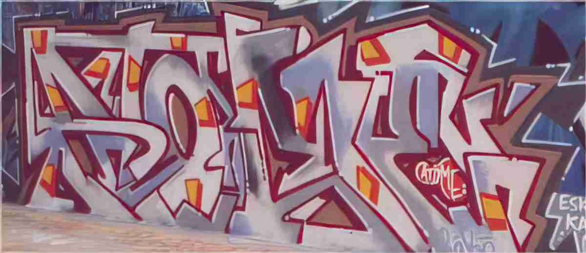 Street Art 3842 3836 GRAFFITI A4 Photo Print