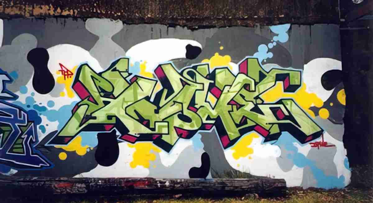Street Art 3844 3838 GRAFFITI A4 Photo Print