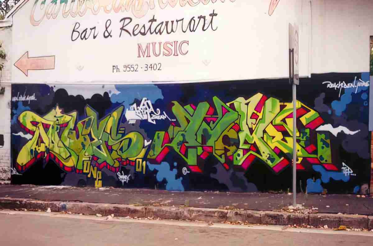 Street Art 3845 3839 GRAFFITI A4 Photo Print