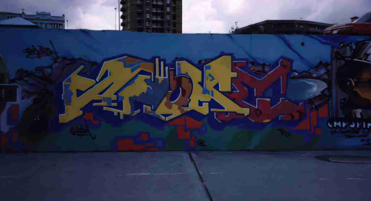 Street Art 3847 3841 GRAFFITI A4 Photo Print