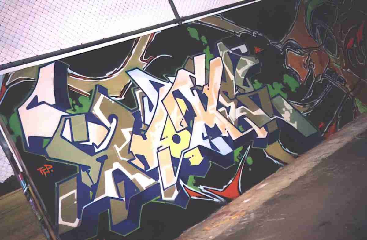 Street Art 3850 3844 GRAFFITI A4 Photo Print