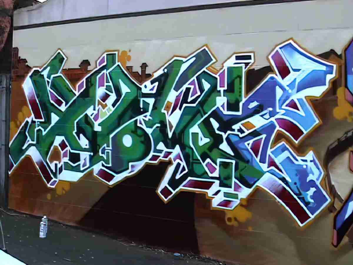 Street Art 3851 3845 GRAFFITI A4 Photo Print