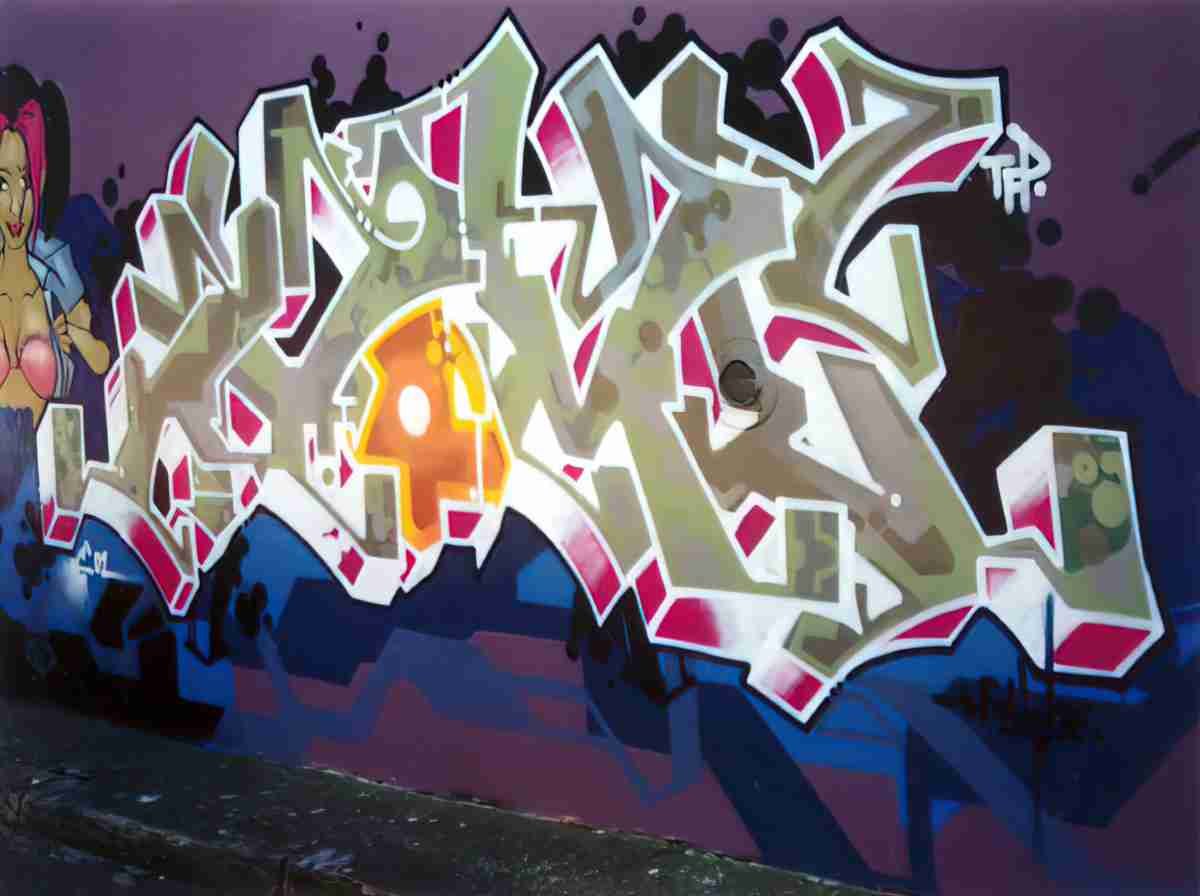 Street Art 3855 3849 GRAFFITI A4 Photo Print