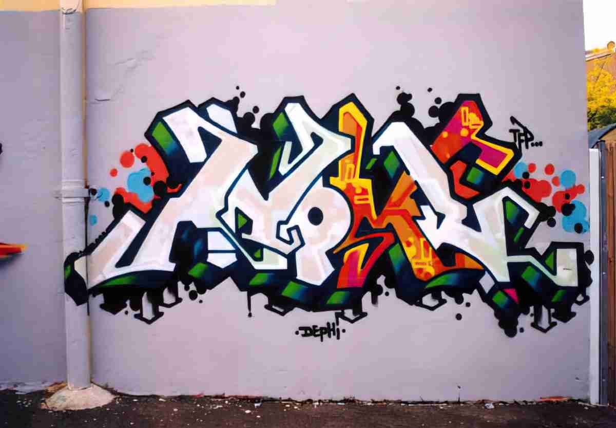 Street Art 3856 3850 GRAFFITI A4 Photo Print