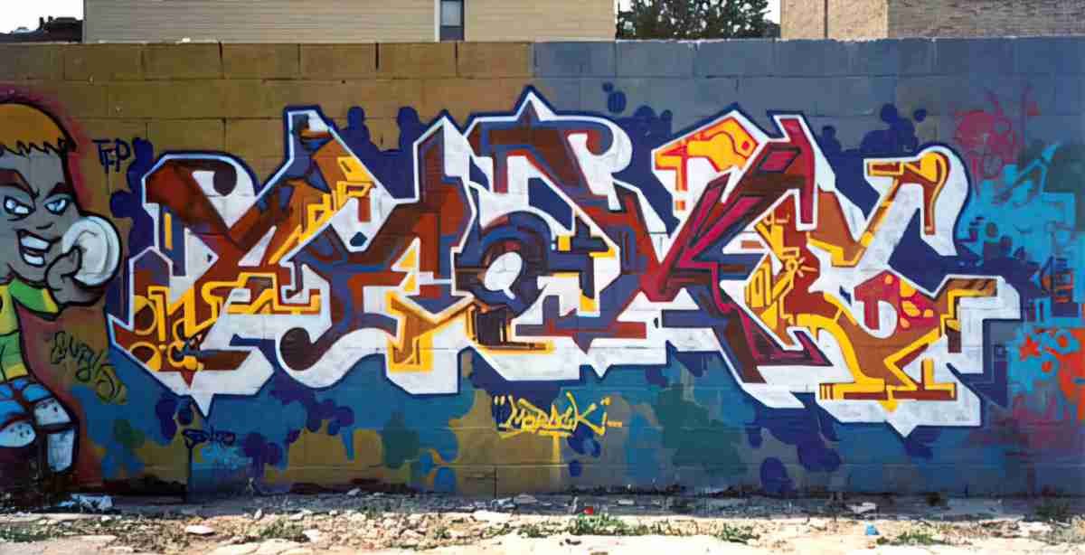 Street Art 3857 3851 GRAFFITI A4 Photo Print
