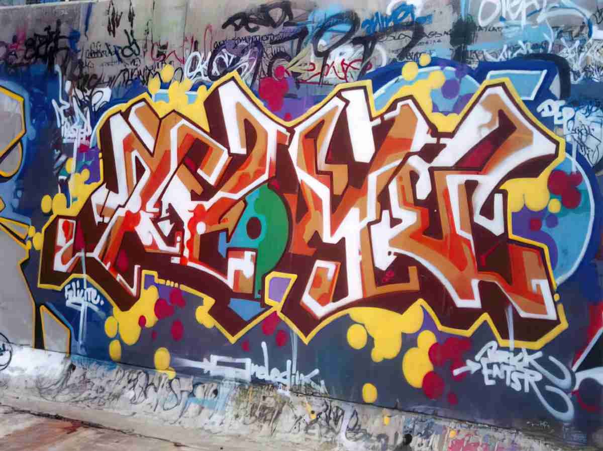Street Art 3858 3852 GRAFFITI A4 Photo Print