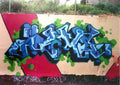 Street Art 3860 3854 GRAFFITI A4 Photo Print