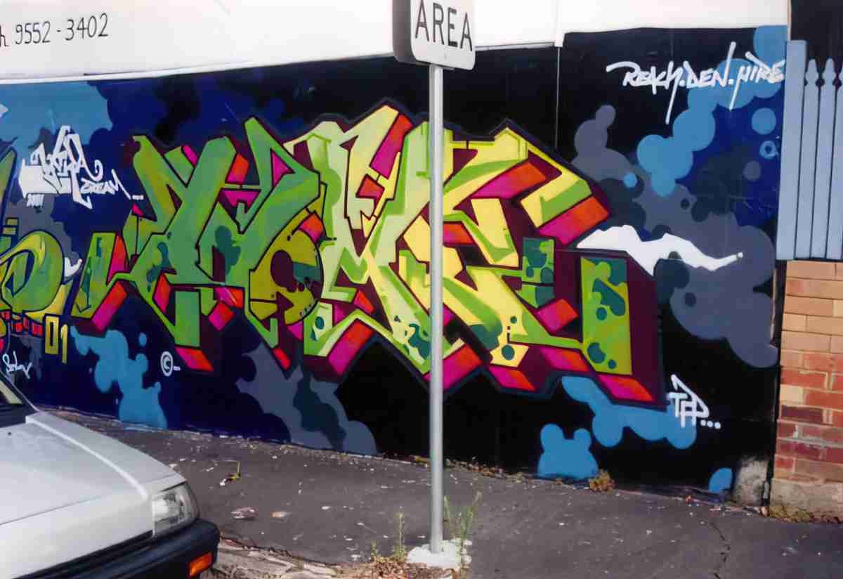 Street Art 3861 3855 GRAFFITI A4 Photo Print