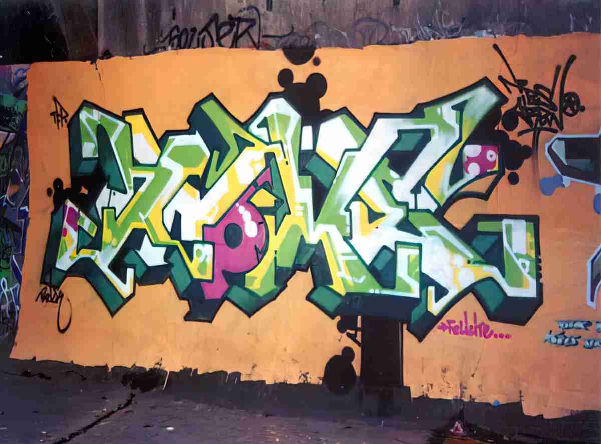 Street Art 3862 3856 GRAFFITI A4 Photo Print