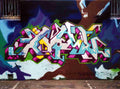 Street Art 3867 3861 GRAFFITI A4 Photo Print