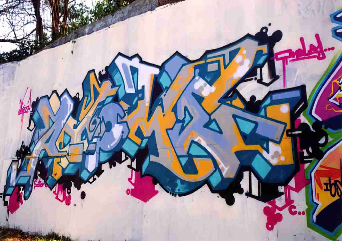 Street Art 3868 3862 GRAFFITI A4 Photo Print
