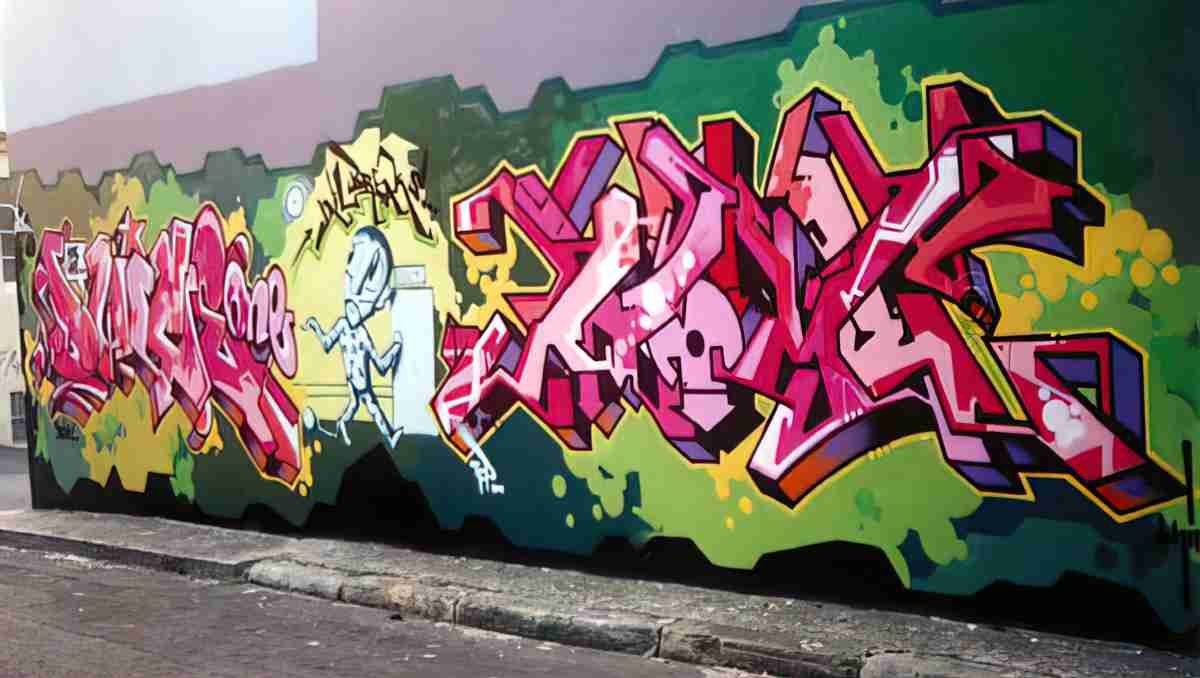 Street Art 3875 3869 GRAFFITI A4 Photo Print