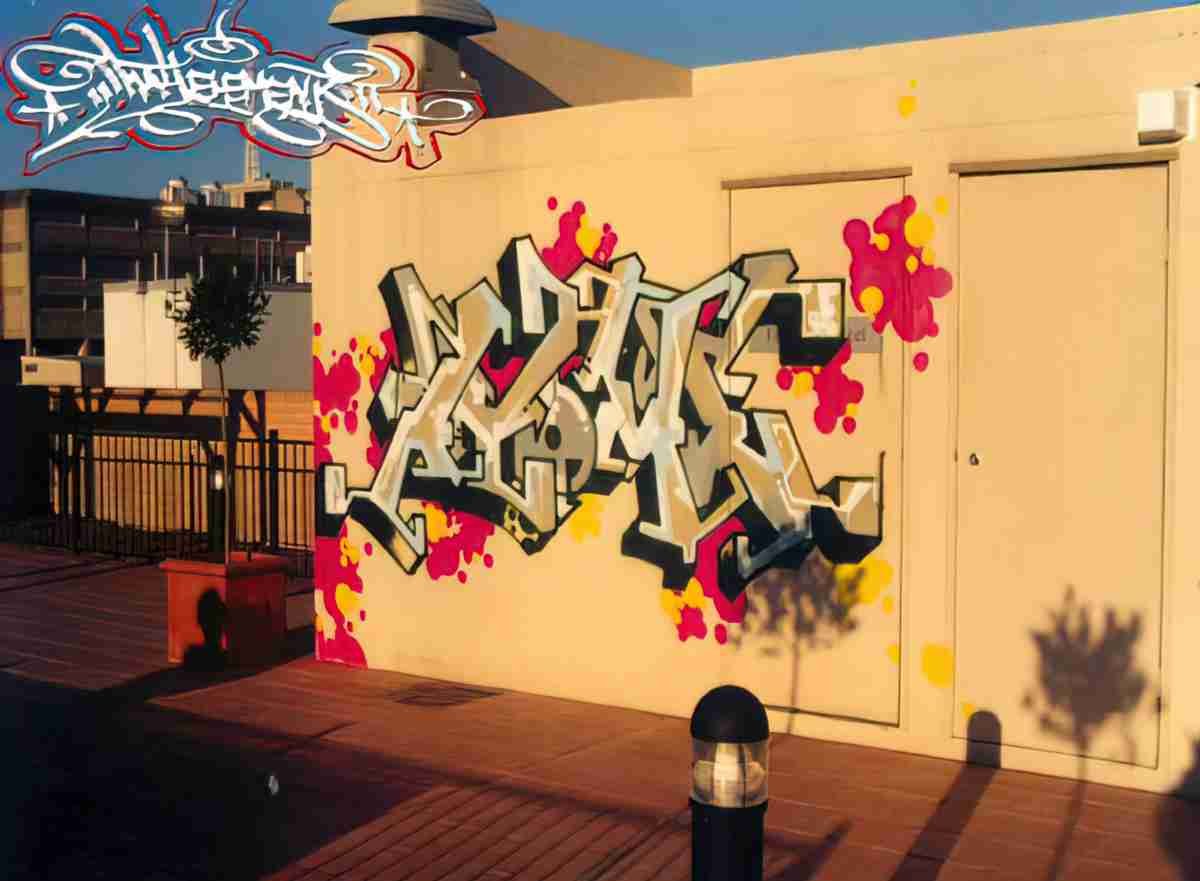 Street Art 3878 3872 GRAFFITI A4 Photo Print