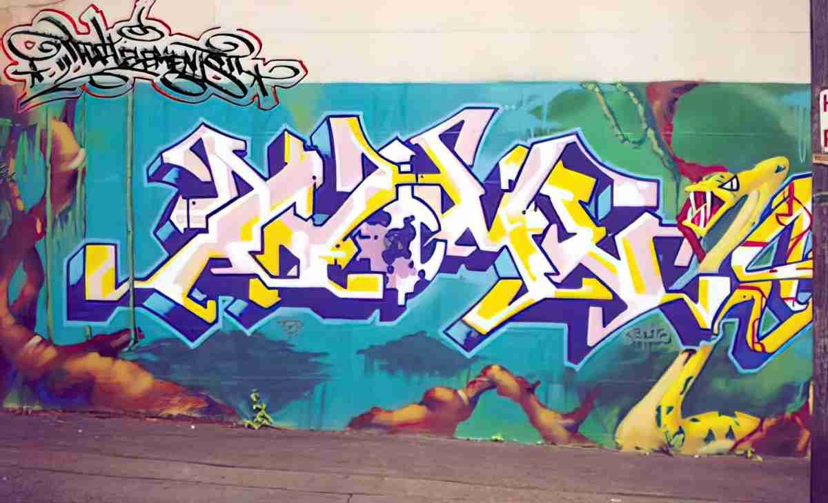 Street Art 3879 3873 GRAFFITI A4 Photo Print