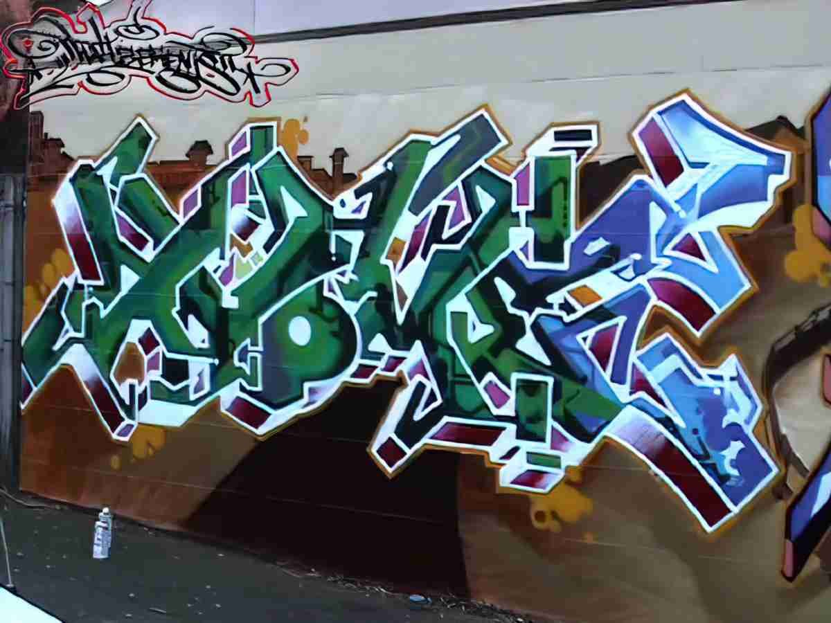 Street Art 3881 3875 GRAFFITI A4 Photo Print