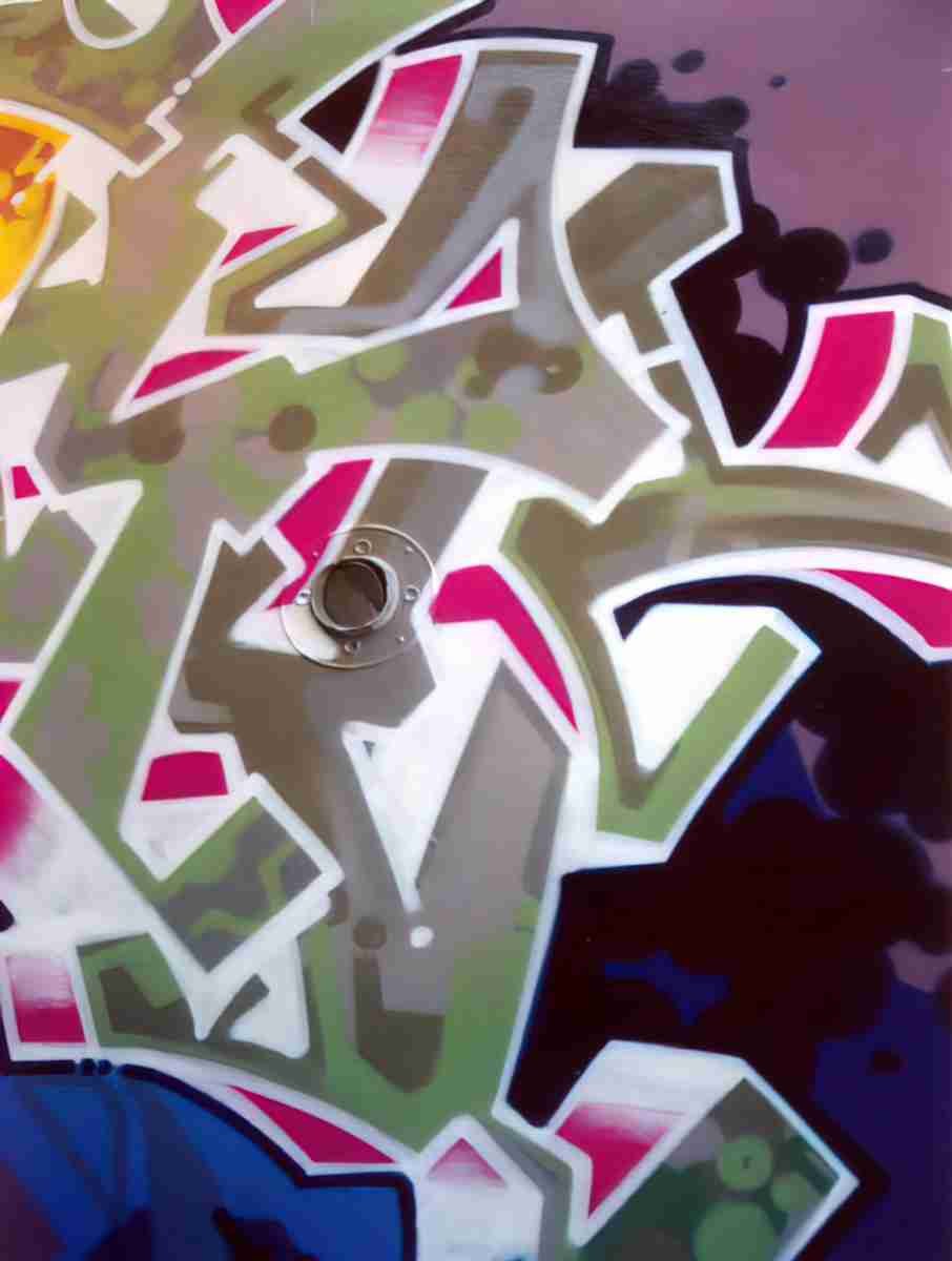 Street Art 3896 3890 GRAFFITI A4 Photo Print