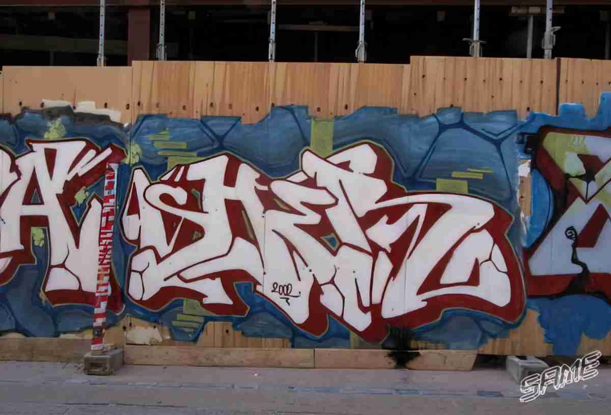 Street Art 3905 3899 GRAFFITI A4 Photo Print